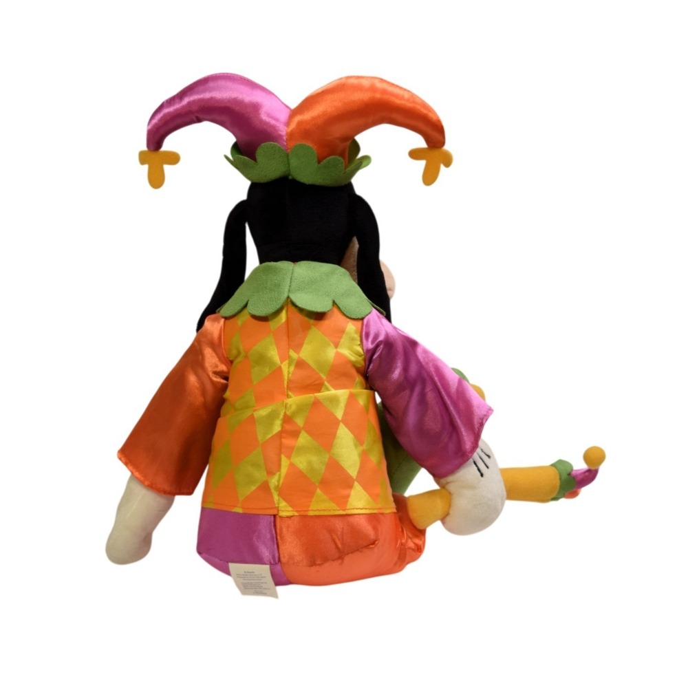 Disney Store JESTER GOOFY 18" Plush Stuffed Animal Vintage Harlequin - AC1107 - Picture 2 of 5